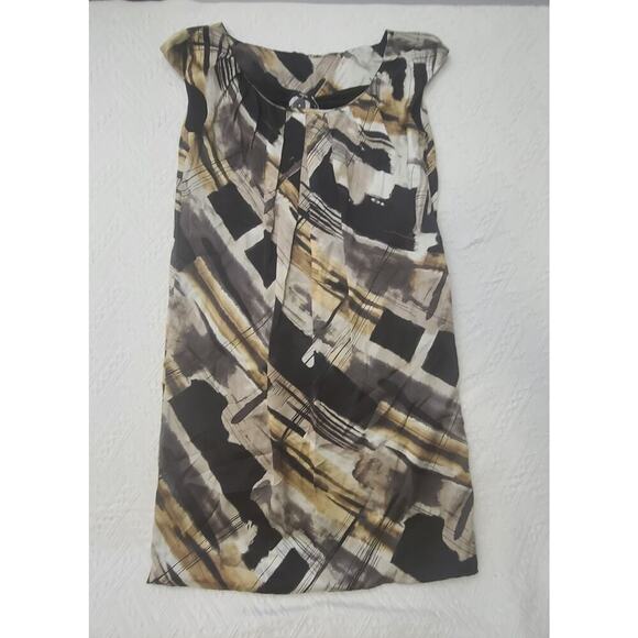 About Huevo Blanco Italian made silk women's dress Size 42 elegant old money - Picture 4 of 10